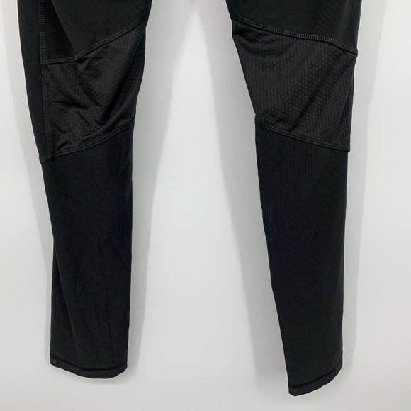Avia Leggings Black Pull On Activewear Athletic Mid Rise Pattern - Picture 8 of 8